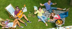 Raleigh lawn party game rental